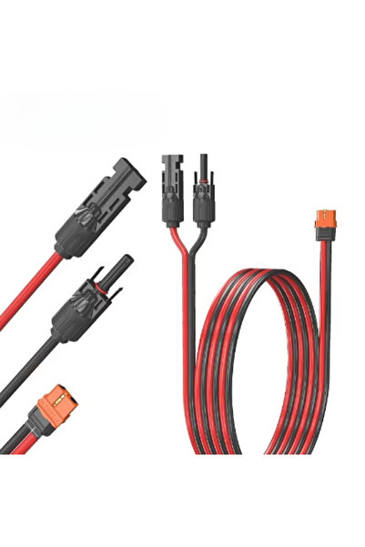 Choice3 10AWG 1M XT60I Adapter 10/12AWG CableConnect Solar Panel Charge Cable...