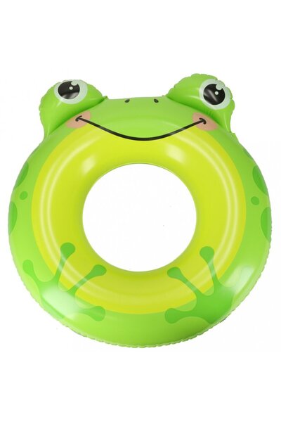 BESTWAY Colac gonflabil pentru inot copii 85 x 76 cm Green Frog