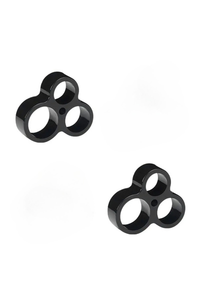 Choice1 Black-2pcs Window Door Handle Anti-collision Cushion Protective Sleev...