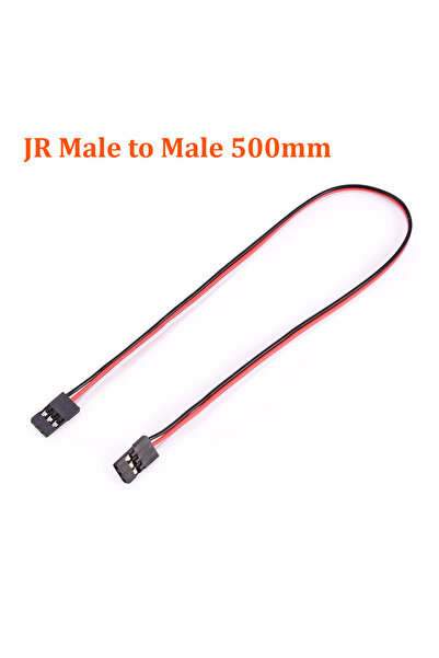 Choice8 10PCS 500mm male to male JR Male to Female/male 3-Pin Servo Extension...