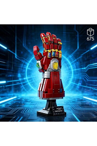Choice 675 PCS 675pcs Hot Toy Heroes Super Avengers Alliance Nano Gauntlet 76...