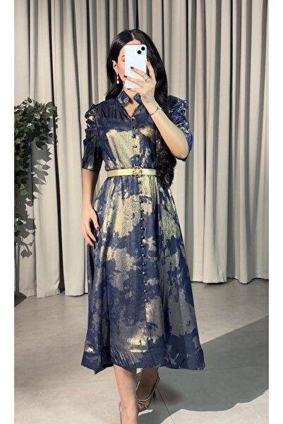 sacha Midi Dress Marbel 3 Colors