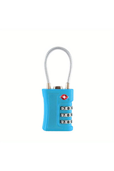 Choice1 1pc-blue 1Pc TSA Approved Luggage Travel Lock Filing Cabinets Toolbox...
