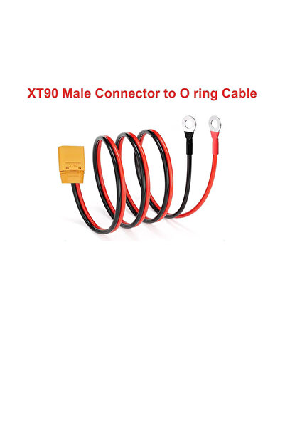 Choice30 1m-3.28FT 10 AWG XT90H-M to O-Ring XT90 to O-Ring Terminal Cable XT9...