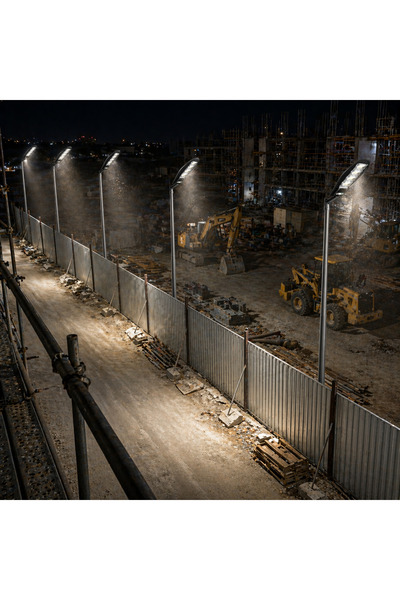 OEM ΣΕΤ 5x Φωτιστικό Δρόμου 1200W, Ηλιακή Φόρτιση (V17)