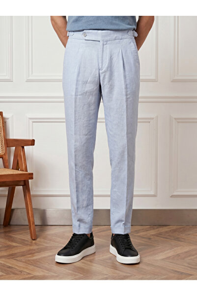 BASEL.CO Παντελόνι από λινό υψηλής ποιότητας σε στυλ Old Money - Απλό και κομψό