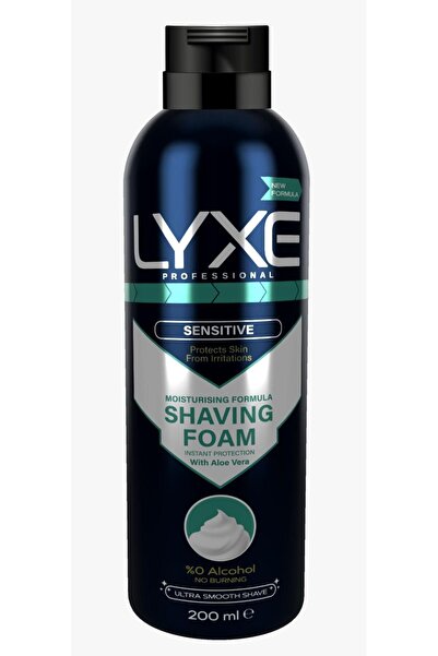 LYXE Αφρός Ξυρίσματος για Ευαίσθητες Επιδερμίδες 200 ml – Απαλή Προστασία για...
