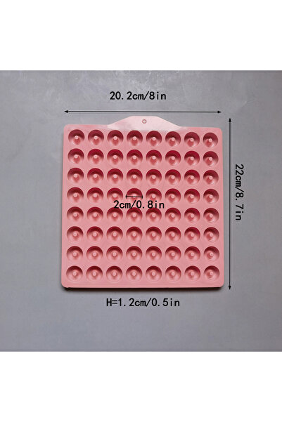 Choice7 A 20.2x22cm Handmade DIY Mold Mini Doughnut Food Grade Silicone Mold ...
