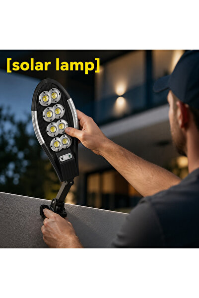 OEM Σετ 2 τεμαχίων Ηλιακό Φωτιστικό Δρόμου 90 LED, 3 λειτουργίες λειτουργίας,...