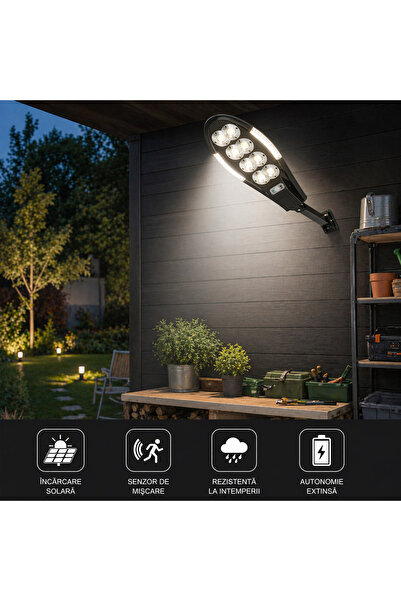 OEM Σετ 2 τεμαχίων Ηλιακό Φωτιστικό Δρόμου 90 LED, 3 λειτουργίες λειτουργίας,...