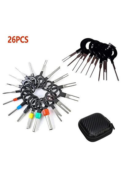 choice2 26PCS with box Car Terminal Removal Tools Wire Plug Wire Crimp Connec...