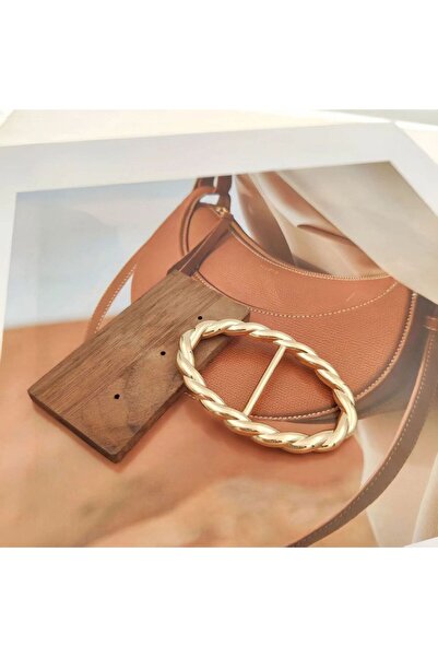 Choice3 53x35mm Light Gold 1/3pcs Multipurpose Shirt Ring Belt Buckle Belt an...