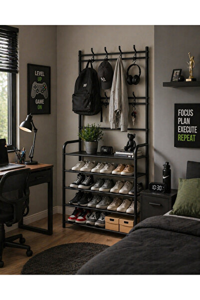 OEM Μεταλλική Παπουτσοθήκη – 5 Ράφια (V10)