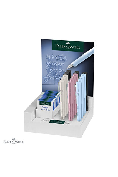 Faber Castell Set de 15 pixuri Faber-Castell Grip 2010 Harmony, cu vârf din o...