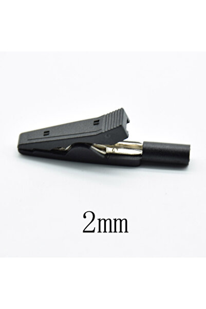Choice 1pc red black green 2mm Brass 5 Colors Insulated Mini Test Alligator C...