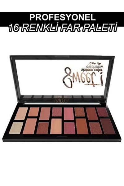 Mirayavm Sweet Far Paleti A Serisi / Sweet 16 Eyeshadow Palette A Series