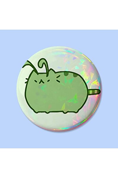 Choice30 bilibili z9 25x25mm شارات ودبابيس زينة دائرية لطيفة بتصميم P-Pusheen...
