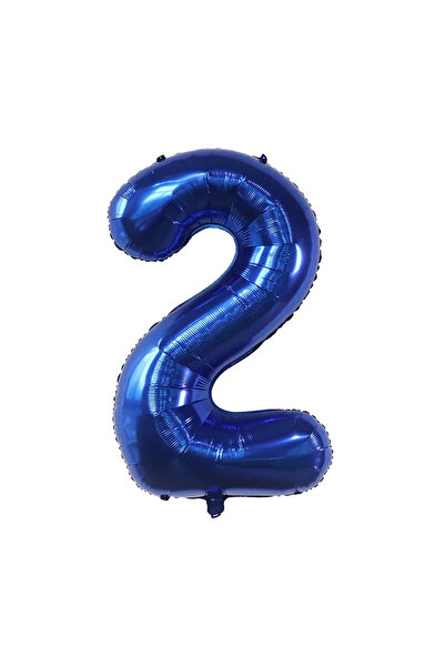 Choice4 40INCH 2 40Inch Dark Blue Number Foil Balloon 0-9 Digital Globos Chil...