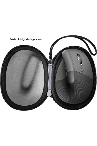 Choice Black Storage Bag for Logitech Lift Vertical Ergonomic Mouse, Travel C...