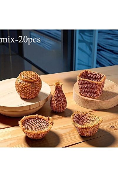 Choice mix-20pcs 5/20pcs Dollhouse Decoration,Made of ABS Resin,Ideal for Min...