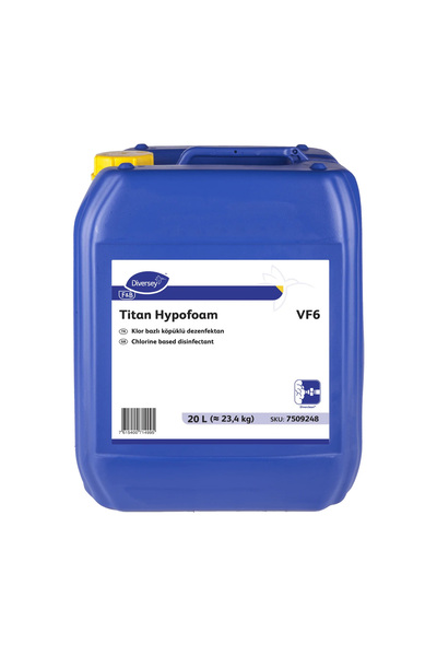 Diversey Titan Hypofoam VF6 Klor Bazlı Dezenfektan 20 L / 23,4 Kg