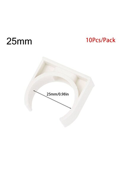Choice3 10 قطع من مشابك توصيل أنابيب PVC مقاس 25 مم (16/20/25/32/40/50 مم) لر...
