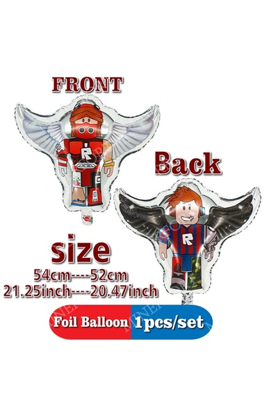 Choice3 Balloon 1pcs G Cartoon Roblox Game Themed Foil Aluminum Balloons Anim...