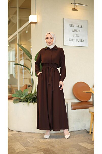 Moda İncir ΦΕΡΑΣ με ζώνη και τσέπες