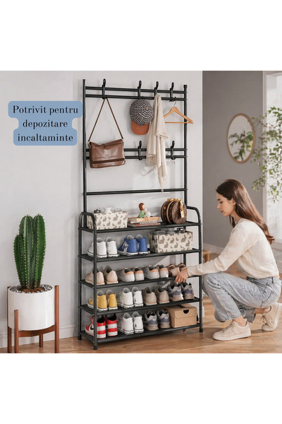 OEM Μεταλλική Παπουτσοθήκη – 5 Ράφια (V11)