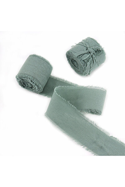 Choice8 5 Yards 19 Pure Cotton Hand Torn Raw Edge Ribbon DIY Gift Box Packagi...