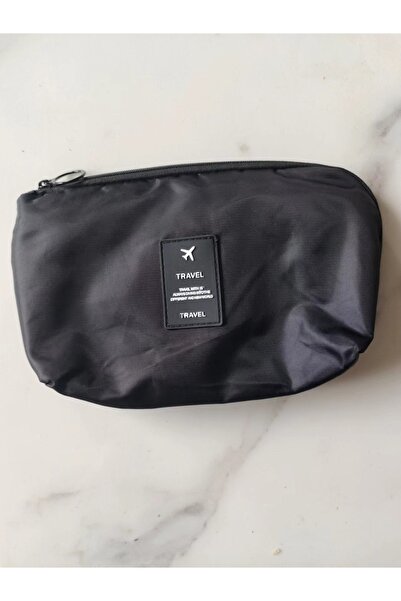 Choice3 21cm 14cm 3cm black Travel Cable Organizer Bag Waterproof Makeup Kit ...