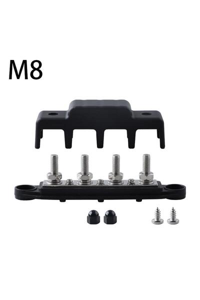 choice2 A1 1 Set Positive Negative M8 M10 Bus Bar Terminal Battery Power Dist...