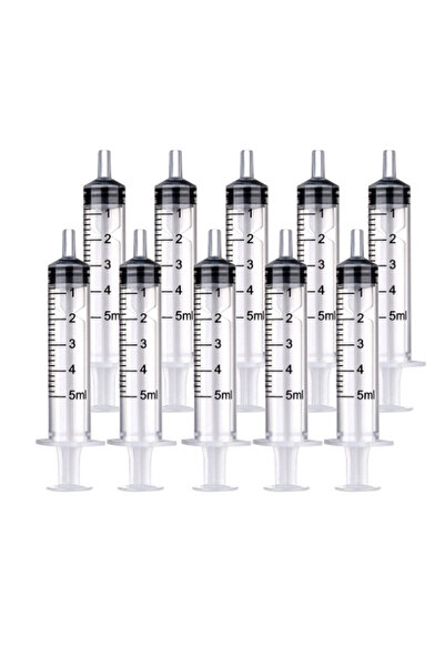 Choice5 A0127-5ml x10pcs Wholesaale 1ml-10ml 10-20Pcs Plastic Reusable Nutrie...