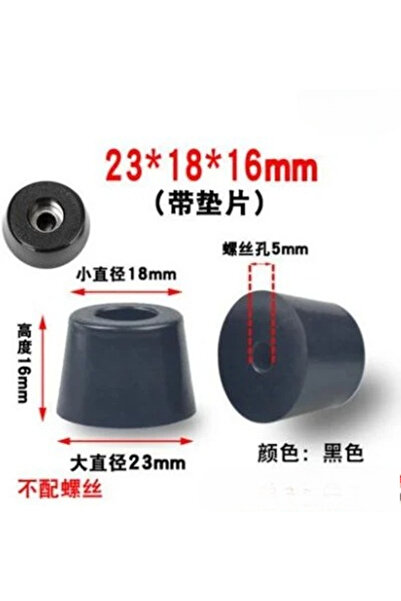 choice2 23X18X16 MM 8pcs Shock Absorbing Feet, Anti-Vibration Pads for Furnit...