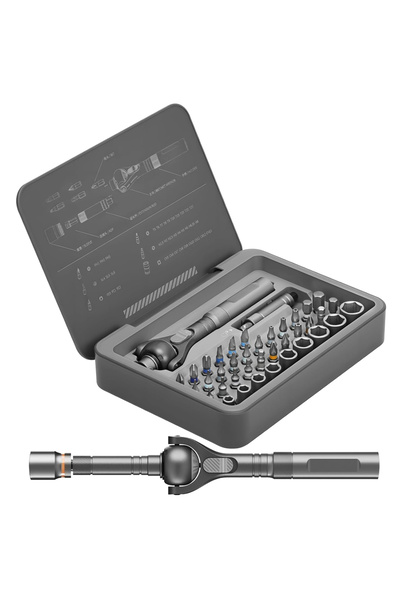 Choice 40 in 1 Pro Galacok 40 in 1 Magnetic Ratchet Screwdriver Set, Multi-fu...