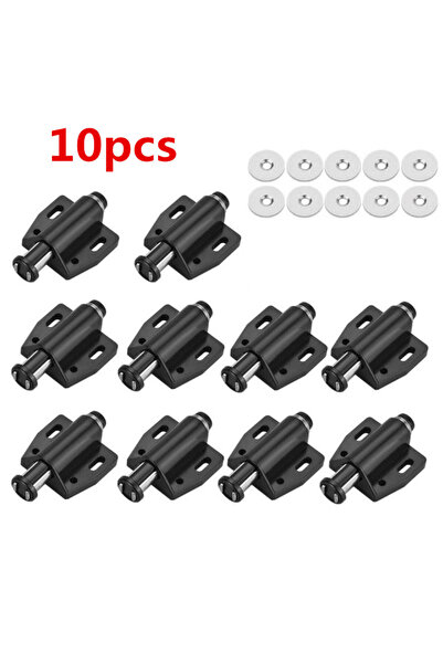 Choice 10pcs 5/10pcs Strong Magnetic Pressure Push To Open Touch Latch Cabine...
