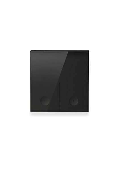 Choice4 black 2gang only Four Color Optional High Gloss Rf433mhz Wireless Swi...
