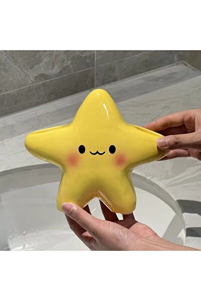 Choice SYSJXX-1PCS Cute Star-Shaped Toothbrush Holder Freestanding Bathroom O...