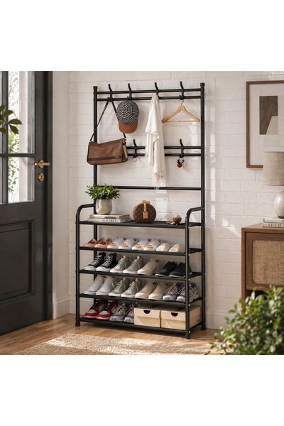 OEM Μεταλλική Παπουτσοθήκη – 5 Ράφια (V16)