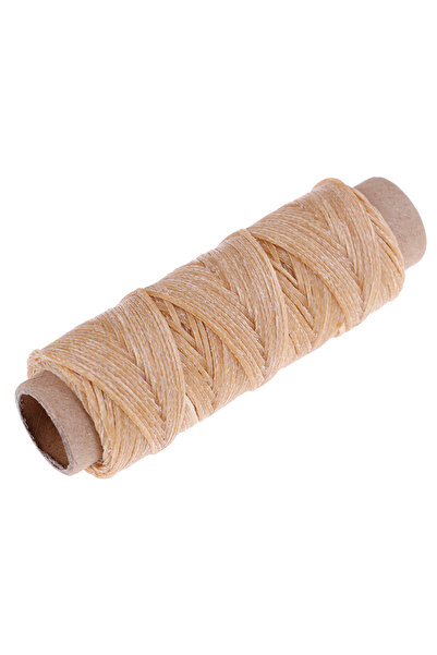 Choice9 Beige High Quality Durable 240 Meters 1mm 150D Leather Waxed Thread C...