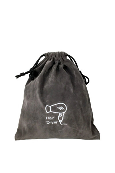 Choice DARK GRAY 1pc Hair Dryer Organizer for Swimming Gym Hotel Business Sto...