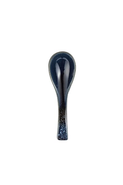 Choice1 E 1pc 13cm Japanese-style Retro Ceramic Soup Spoon Eating Rice Spoon ...