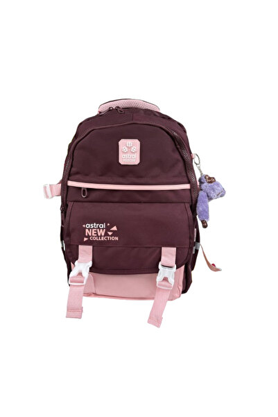 ASTRAL Polo Club Master Backpack with Monkey Keychain 50X33X21 cm – Large Vol...