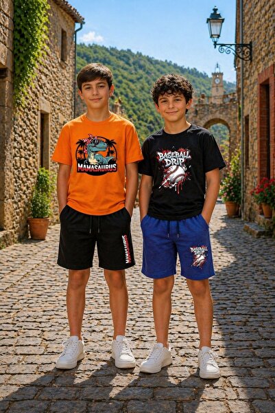 armicem ArmiKids 2-pack Advantage για αγόρια με πολύχρωμα εμπριμέ καλοκαιρινά...