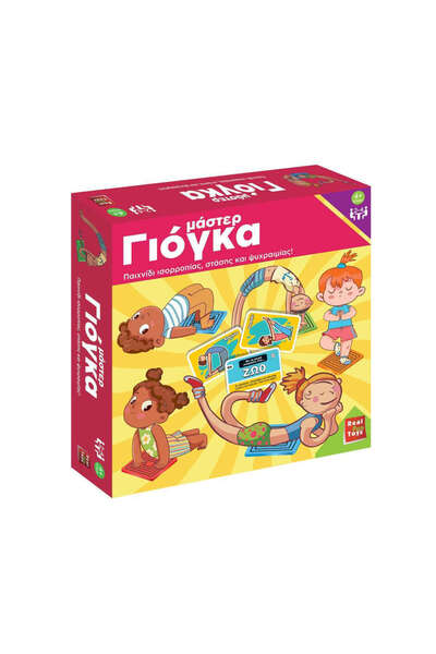 Lisciani Giochi Επιτραπέζιο παιχνίδι Γιόγκα Μάστερ για 2-4 παίκτες, 4+ ετών
