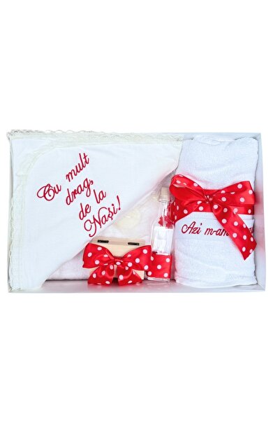 OEM BAPTISM KIT, WHITE-RED, 7 PIECES