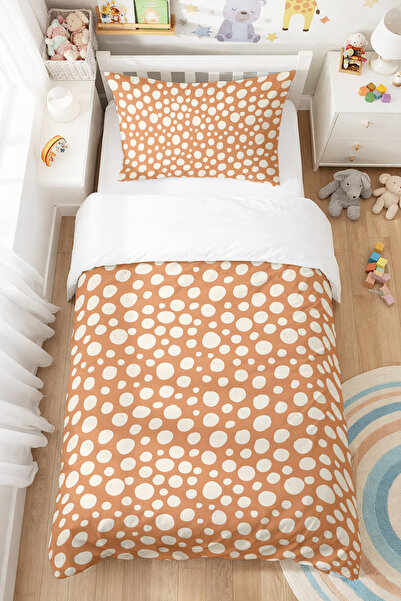 BelezaHome Geyik Soft Desenli Çocuk Nevresim Kılıfı 160x220 Pamuk Tek Kişilik...
