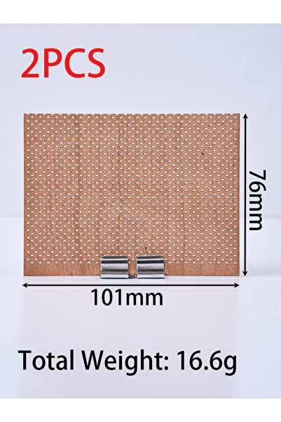 choice2 2pcs-101mmX76mm DIY Wood Candle Wicks for Candles Smokeless with Iron...