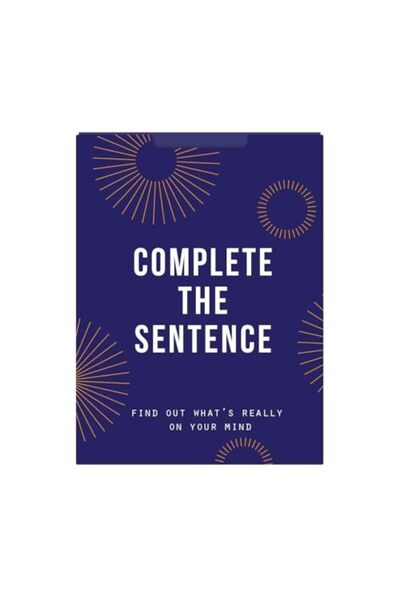 The School of Life Press أكمل العبارة: اكتشف ما يدور في ذهنك حقًا