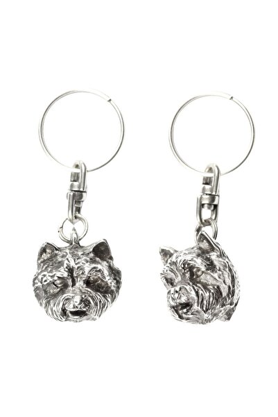 Art - Dog West Highland White Terrier - Pandantiv placat cu argint cu un câin...